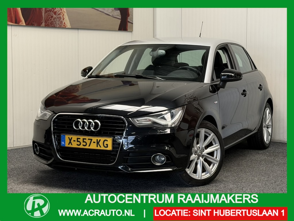 Audi A1 SPORTBACK 1.4 TFSI PROLINE S CRUISE CONTROL CLIMATE CONTROL STOELVERWARMING BLUETOOTH TELEFOON MEDIA VOORBEREIDING 17"LM VELGEN PDC ZEER MOOI !!