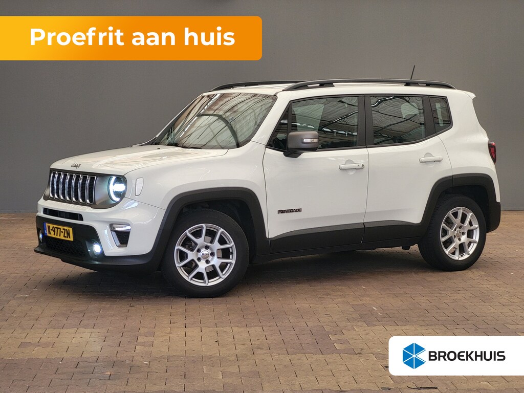 Jeep Renegade 1.0T Freedom Trekhaak | Camera | Parkeersensoren Achter | 17" Lichtmetaal | Carplay | LED | Airco | Cruise | Achteruitrijcamera | Airco (automatisch) | Apple Carplay/Android Auto|telefoonintegratie premium