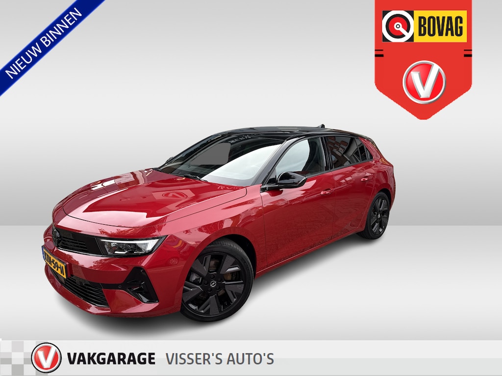 Opel Astra Electric 54 kWh GS | SOH 94.3% | stoelverwarming | stuurverwarming | schuifkanteldak | applecarplay/android auto |