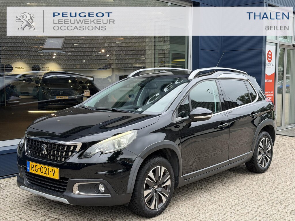 Peugeot 2008 1.2 Allure 110PK Vol Automaat, Cruise control, Panorama dak, Lichtmetaal, Dakrails, Parkeersensoren, Navigatie, half Leder