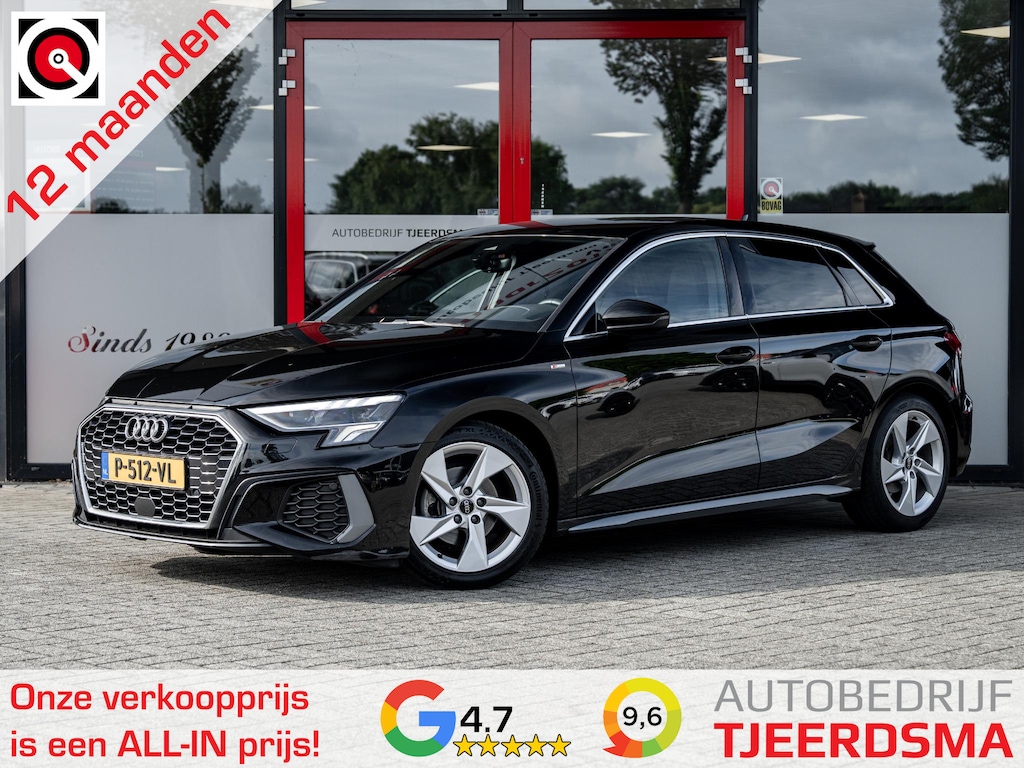 Audi A3 Sportback 35 TFSI S edition 150 PK | 3x S-Line | Virtual Cockpit | Adaptieve Cruise Control | LED Koplampen | Navigatie | Climate Control | PDC | Metallic Lak | Privacy Glas | Lichtmetalen velgen | Apple Carplay | Android Auto |