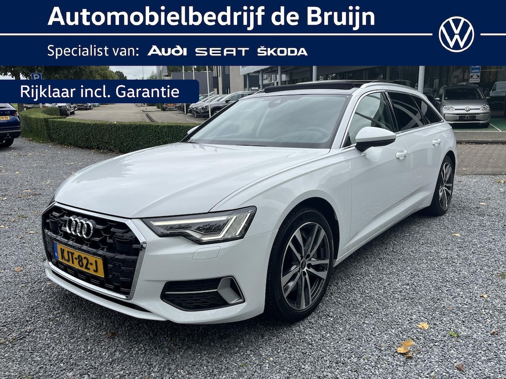 Audi A6 Avant 50 TFSI Hybrid Quattro (Panorama,Trekhaak,Leer,Memory)