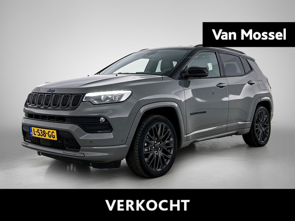 Jeep Compass 4xe 240 Plug-in Hybrid Electric S | Camera |  Leder | Trekhaak | Memory stoelen