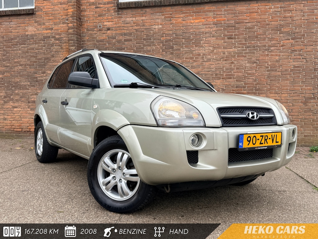 Hyundai Tucson 2.0i Dynamic·Airco·Cruise·Trekhaak·Bluetooth·All season banden