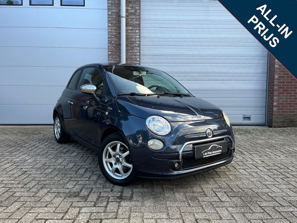 Fiat 500 1.4-16V Pop Half leder/Garantie