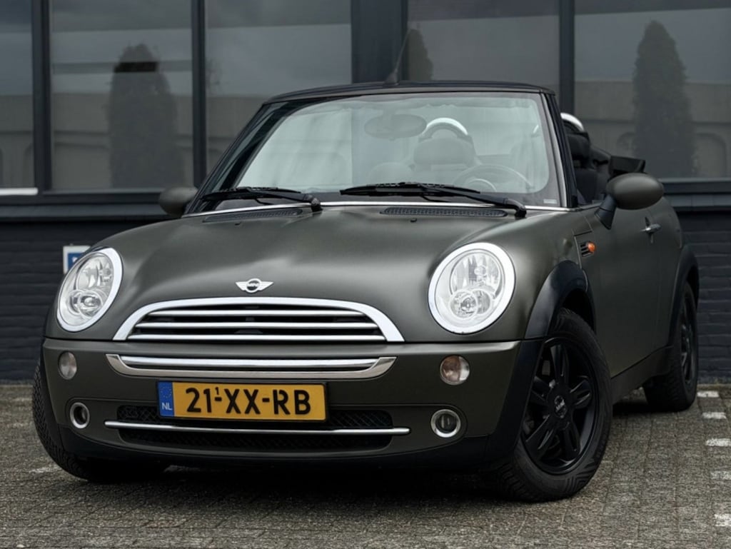 MINI Cooper Cabrio 1.6 Pepper |Cabrio |Airco |Uniek |Stuurbkr