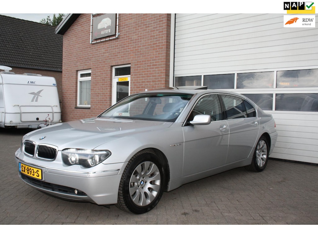 BMW 7-Serie 760Li lange uitvoering.Bomvol, 90.000km, Koelkast, Tv, Elektrische Stoelen Achterin, Stuur Verwarming.