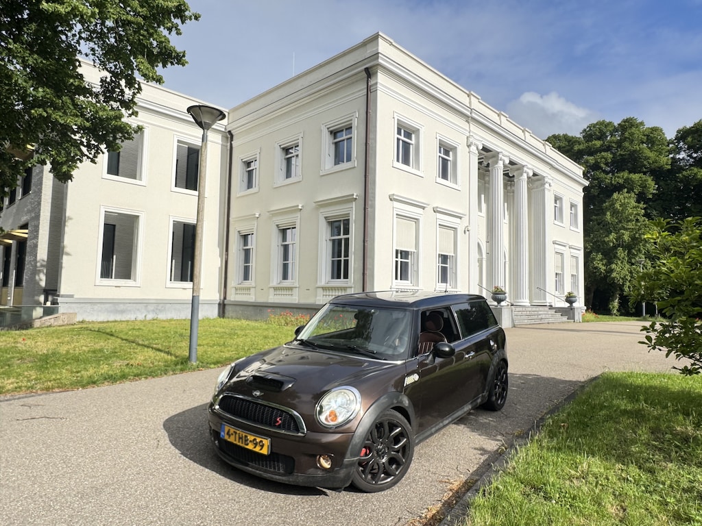MINI Clubman 1.6 Cooper S, MOOI BRUIN LEDER !!