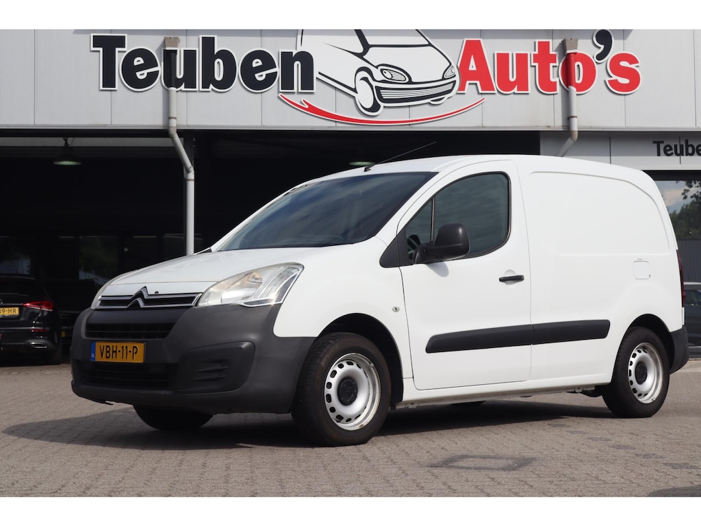 Citroën Berlingo 1.6 BlueHDI 100 Club Economy S&S Camera, Cruise control, Rechter zijdeur, Airco, Bijrijdersbank