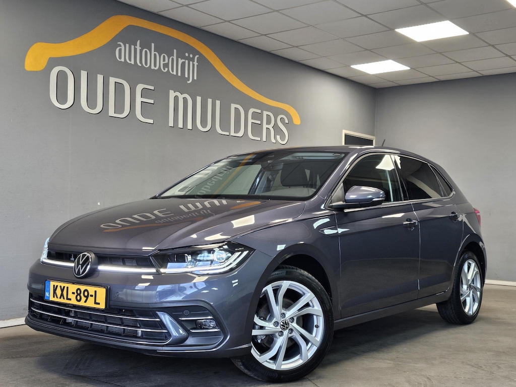 Volkswagen Polo 1.0 TSI Style | Adaptive Cruise | IQ light | Clima | Digidash | Carplay | Stoelverwarming | Navi