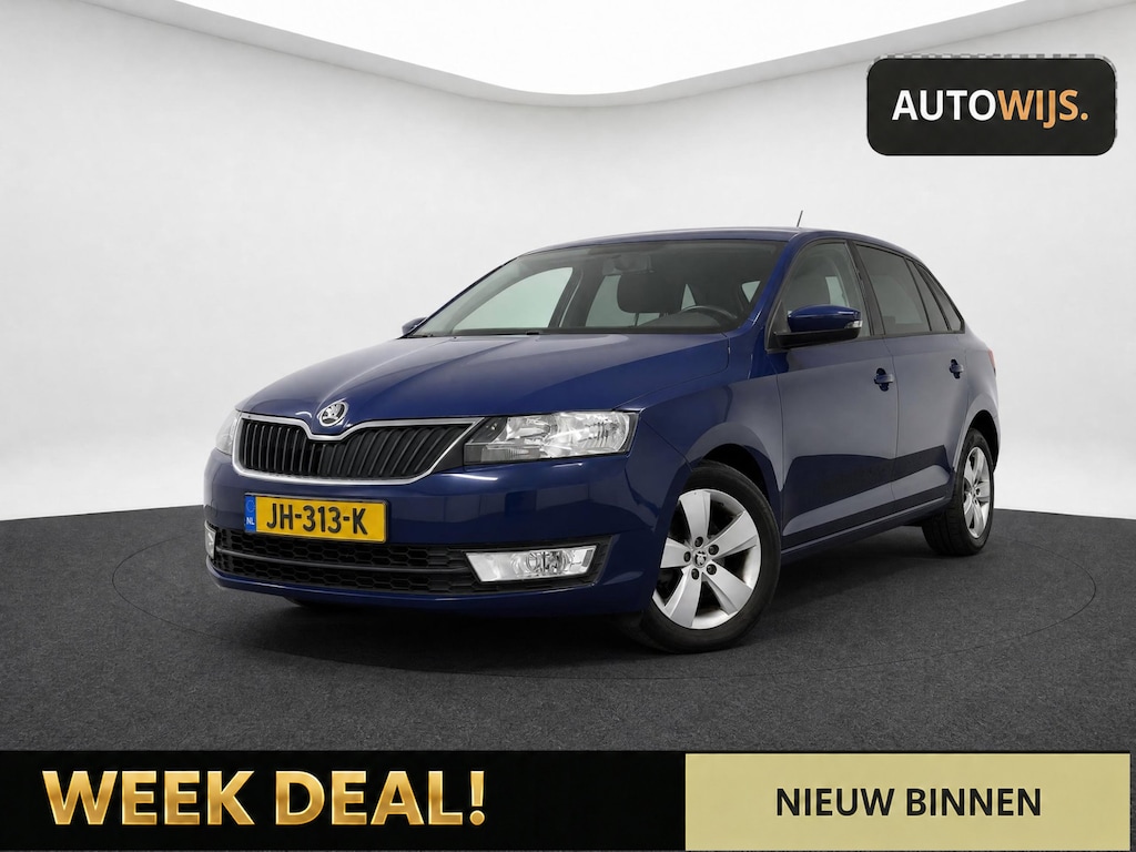 Skoda Rapid Spaceback 1.4 TDI Greentech JOY|AUT|NL AUTO|BTW|PDC|NAVI|APK 4-2027