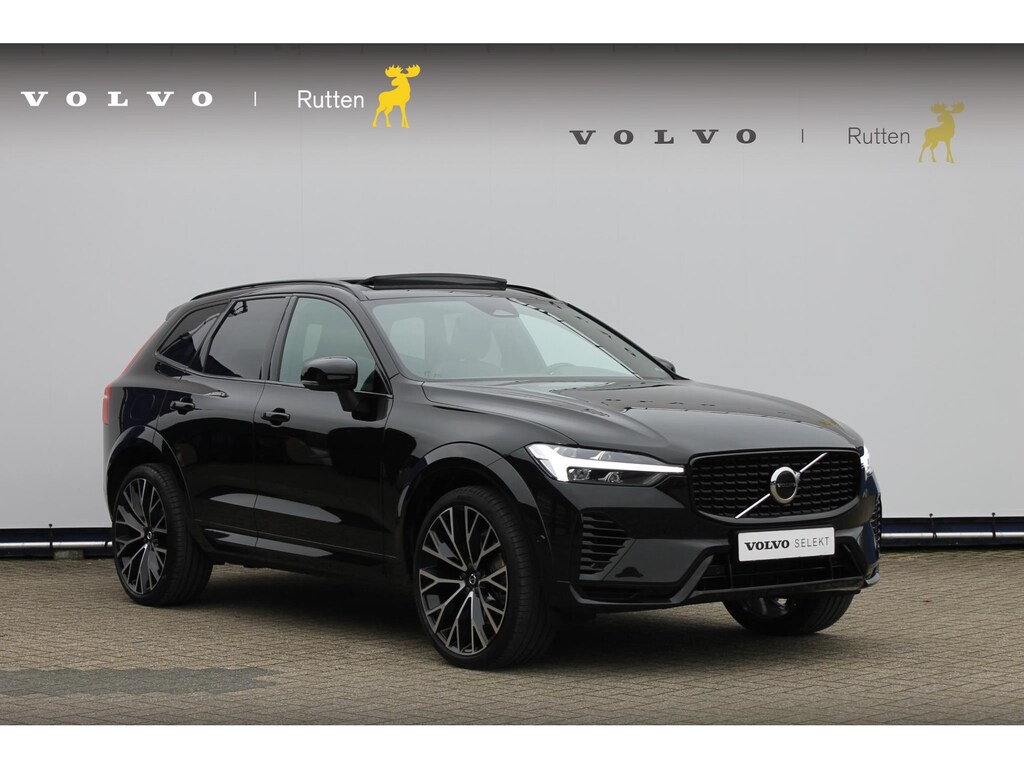 Volvo XC60 T6 Recharge AWD Long Range 350PK Dark Google Infotainment / Elektrisch schuif-kanteldak / 22" lichtmetalen velgen / Stoelventilatie-verwarming voor / Stuurwielverwarming