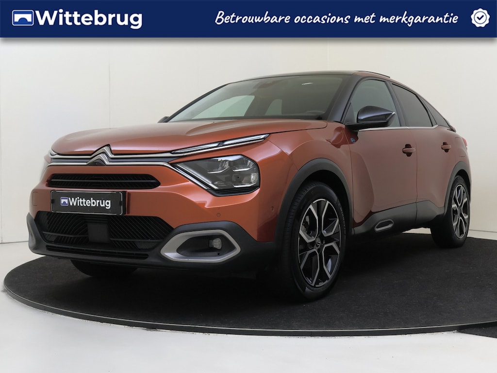 Citroën E-C4 Shine 50 kWh | Leder | Massage | Schuifdak | Stoelverwarming |