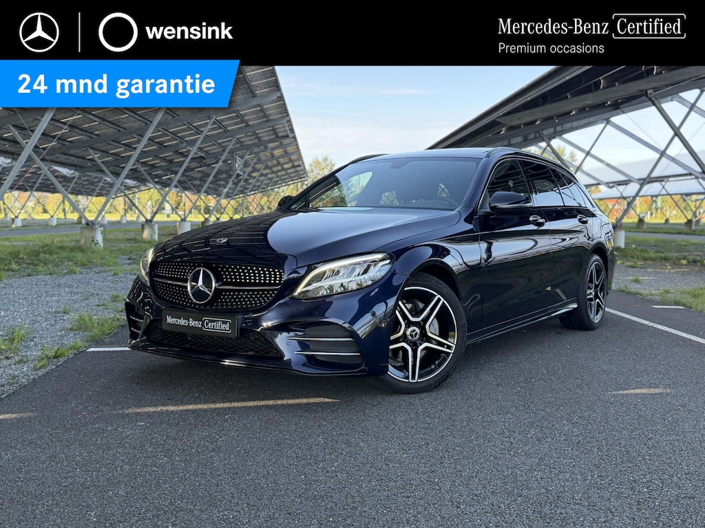 Mercedes-Benz C-klasse Estate 180 Business Solution AMG | Night | Panoramadak | Widescreen | Stoelverwarming | Achteruitrijcamera |