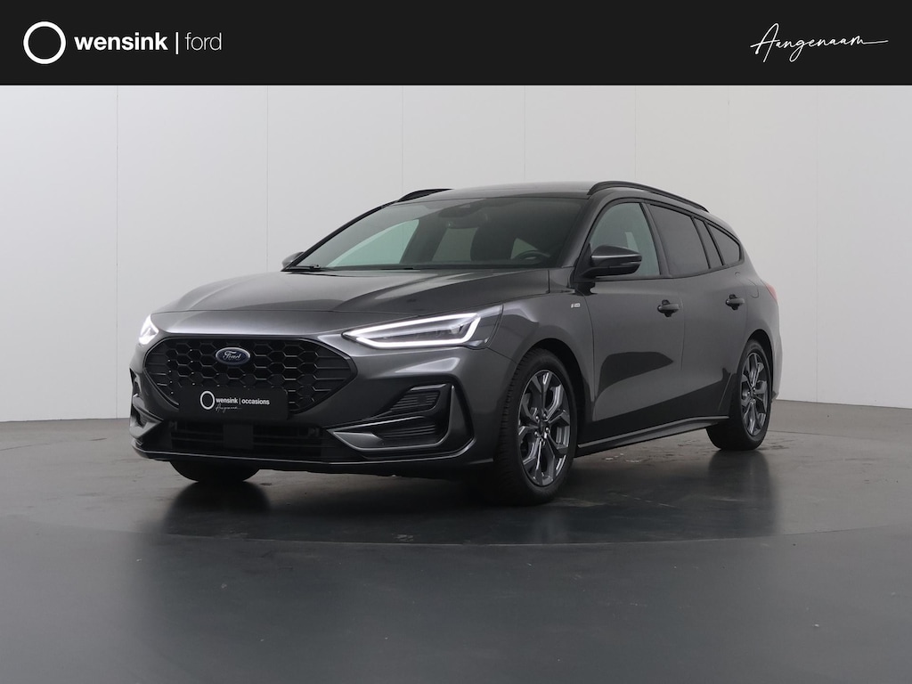 Ford Focus Wagon 1.0 EcoBoost Hybrid ST Line X 155pk Automaat | Panoramadak | Afn. Trekhaak | Winterpakket | Parkeercamera | Cruise Control |
