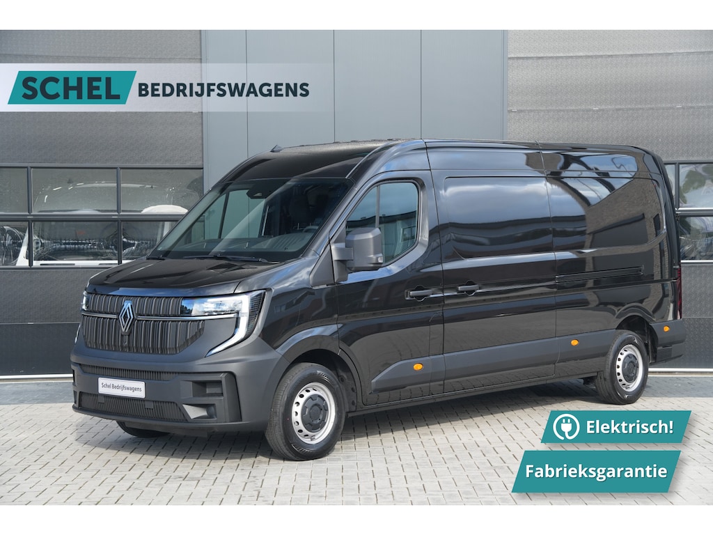 Renault Master E-Tech T35 L3H2 Advance Long Range 87 kWh 143pk - 2x Schuifdeur - Navi - Camera - Betimmering - Trekhaak - 270 GR deuren - Rijklaar