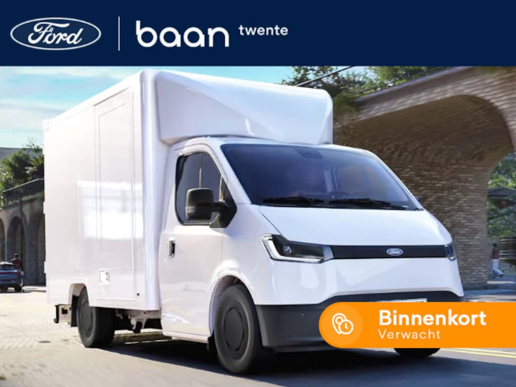 Ford Transit City L2 56 kWh Gesloten Laadbox | 1.375 kg laadvermogen |