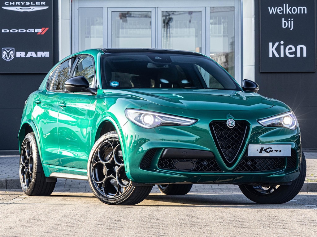 Alfa Romeo Stelvio 2.9 V6 AWD Quadrifoglio | Pano | Harman & Kardon | Memory stoelen | Stoel & stuurverwarming