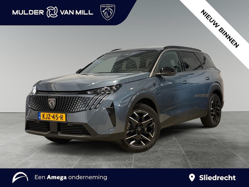 Peugeot 5008 GT Hybrid 145 e-DCS6 | STOEL + STUURVERW. | 7 PERSOONS | DAB | ELEKTR. A KLEP | ADAPTIVE CRUISE | KEYLESS | 360° CAMERA |