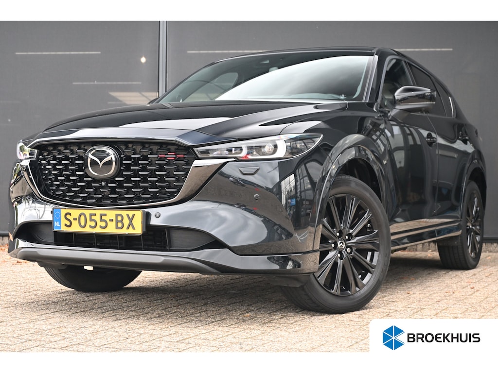 Mazda CX-5 2.0 SkyActiv-G 165 Homura | Alcantara | 360 Camera | HUD | Dodehoekdetectie | Elektr. Stoelen | Stoelverwarming | !!