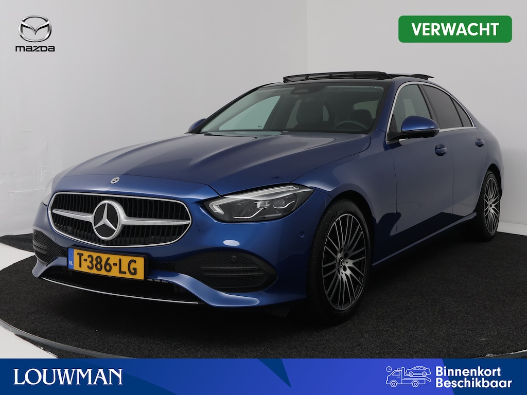 Mercedes-Benz C-klasse 180 Luxury Line | Panoramadak | Stoelverwarming | Onderweg-naar-dealer