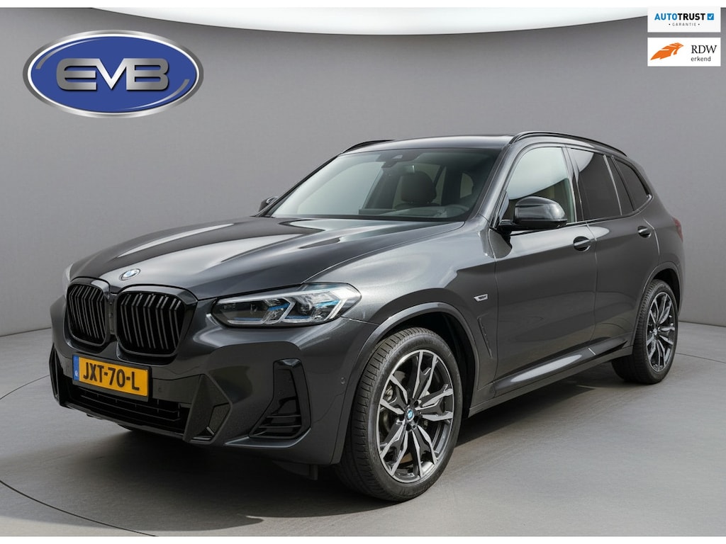 BMW X3 XDrive30e High Executive M- Sport, panoramadak, 360 camera, elect bedienbare stoelen, lazer, fabriek garantie tot 2028,