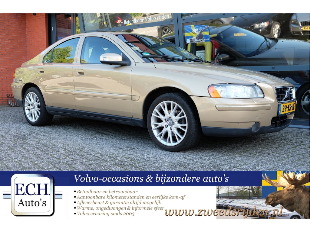 Volvo S60 2.4 140 pk Drivers Edition, Schuifdak, Leer