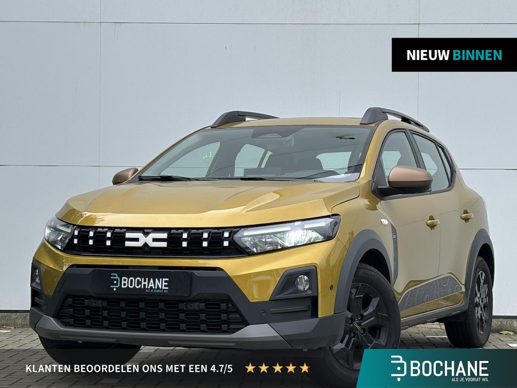 Dacia Sandero Stepway 1.2 Eco-G 120 extreme | Schuif/Kantel-Dak | Stoelverwarming | 360° Camera | Navigatie |
