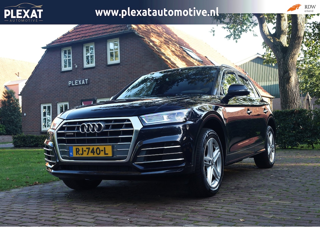 Audi Q5 2.0 TFSI quattro Sport Pro Line S Aut. | 3x S-Line | Stoelverwarming | Historie | Sportstoelen | Trekhaak | Navigatie |