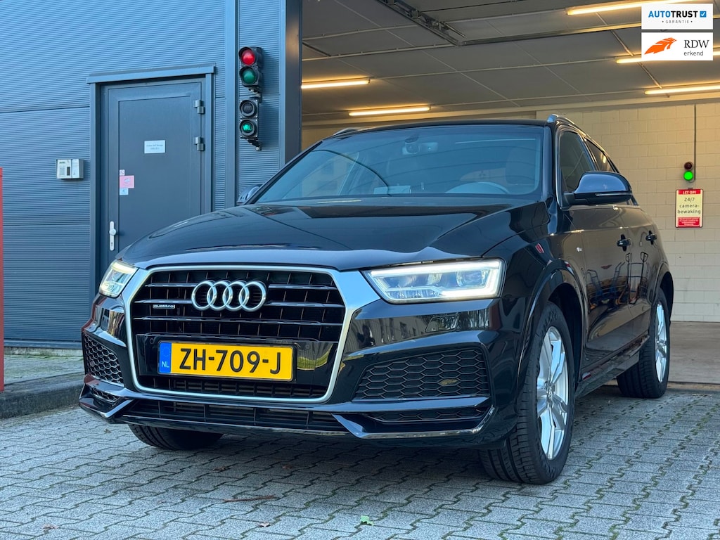 Audi Q3 2.0 TFSI QUATTRO / 3X S-LINE / PANO / KEYLESS / CAMERA / AFN. TREKHAAK / STOELVERW. / LEDER-ALCANTARA / DEALER ONDERH. !