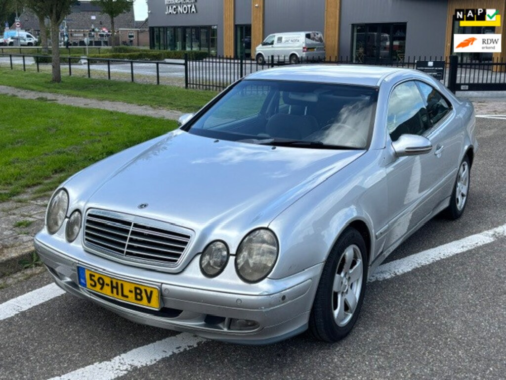 Mercedes-Benz CLK Coupé 200 K. Elegance Automaat Opknapper! ECC LMV 16" Cruisecontrol TCS EBD Apk 25/10/2026