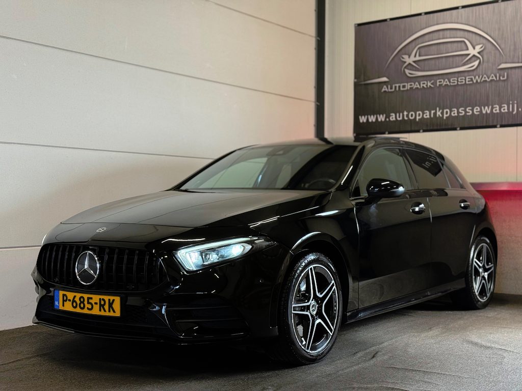 Mercedes-Benz A-klasse 250e AMG Pano, Cruise Control, Sfeerverlichting, NAP, Multibeam, Panamericana, Keyless, Achteruitrijcamera