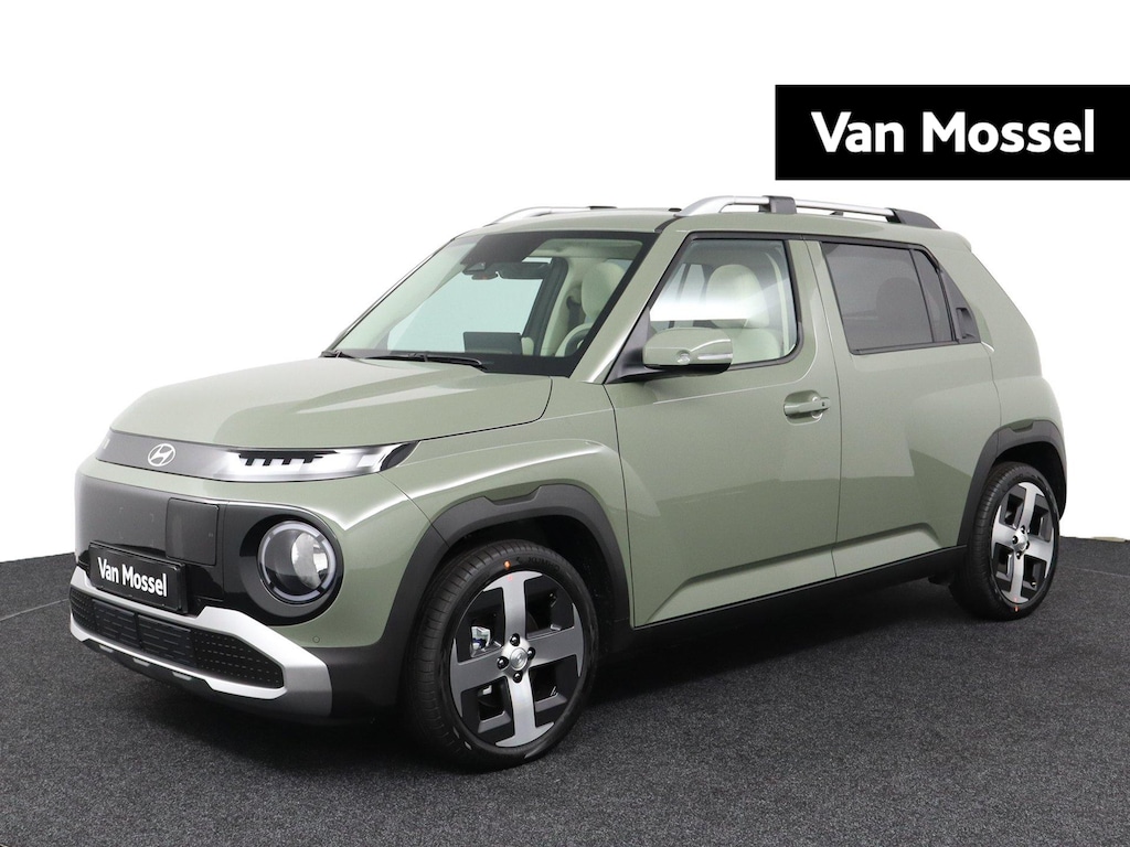 Hyundai Inster Pulse Advanced 42 kWh | Uit Voorraad Leverbaar | Apple Carplay/Android Auto | Stoelverwarming | Stuurverwarming | Panorama Dak | Lichtmetalen Velgen 17'' | ACTIEPRIJS, VRAAG NAAR DE VOORWAARDEN |