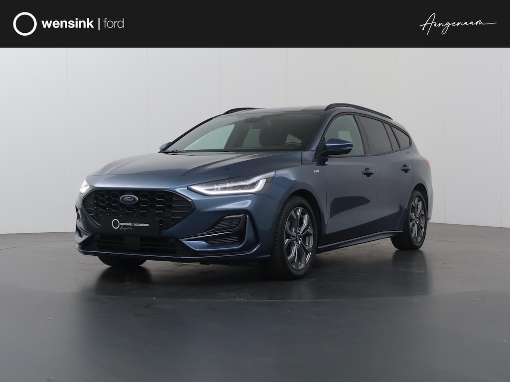 Ford Focus Wagon 1.0 EcoBoost Hybrid ST Line X | Afneembare Trekhaak | Winterpakket | Cruise Control Adaptief | Parkeercamera | Head-Up | Navigatie |