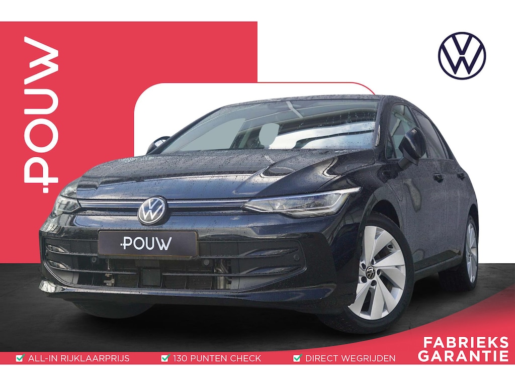 Volkswagen Golf 1.5 eHybrid 204pk Life Edition | SoH 100% | Trekhaak | Dodehoek Detectie | Navigatie