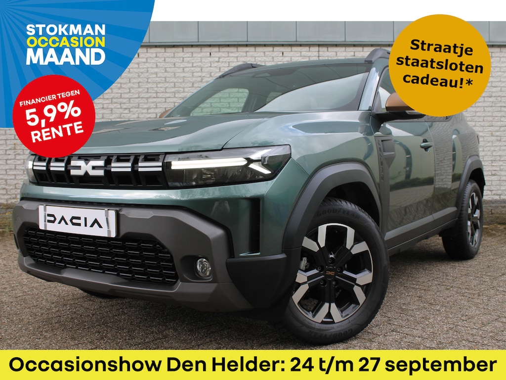 Dacia Duster 1.2 TCe 130 PK mild hybrid Extreme | Trekhaak | 4 seizoensbanden | camera achter |  LM velgen | NAVI |