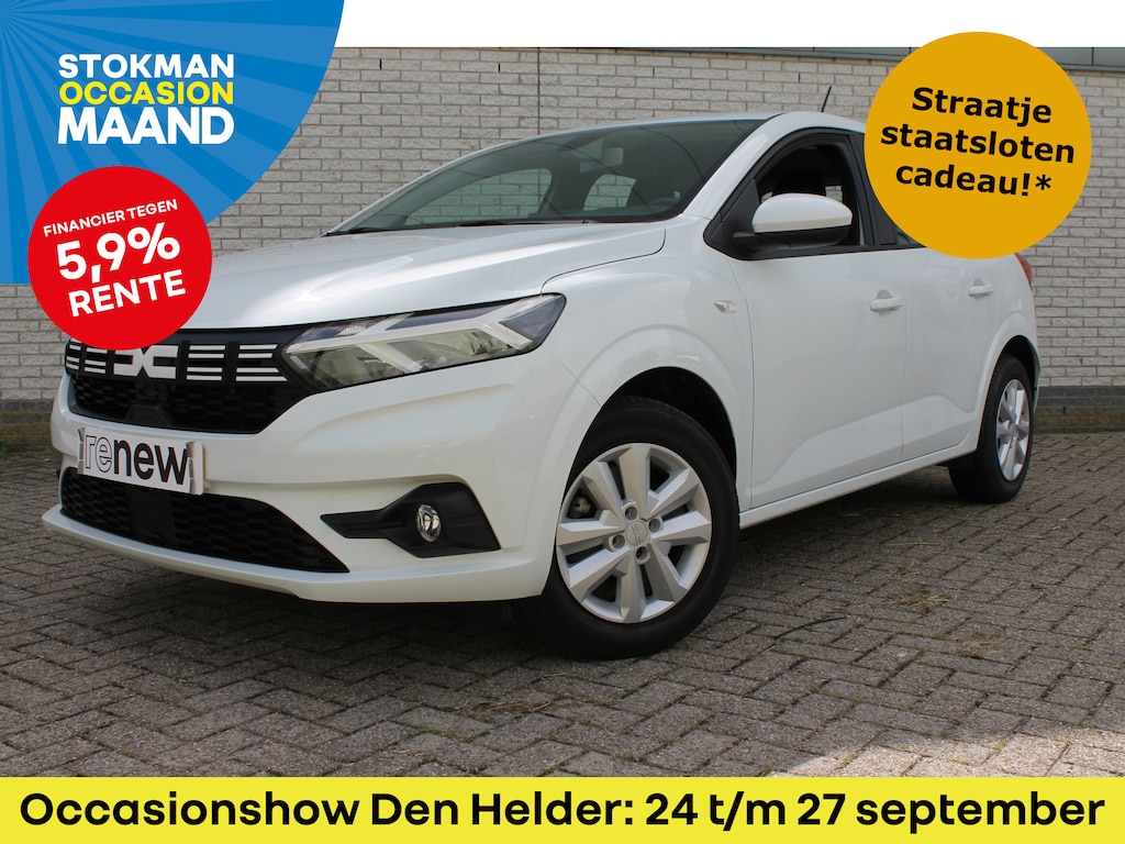 Dacia Sandero 1.0 TCe 100 PK ECO-G Expression | Trekhaak | Parkeersensoren achter | Apple car Play | Lage km stand |