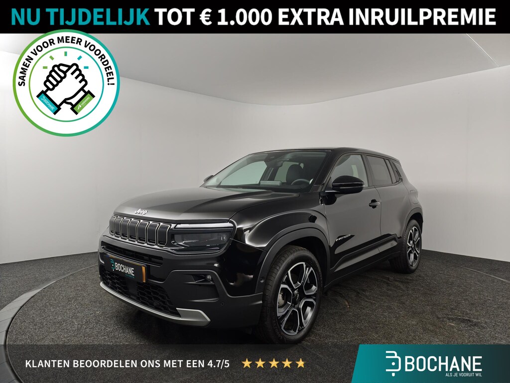 Jeep Avenger 1.2 e-Hybrid Summit | Panoramadak | Camera | Apple CarPlay / Android Auto | Adaptive Cruise Control |