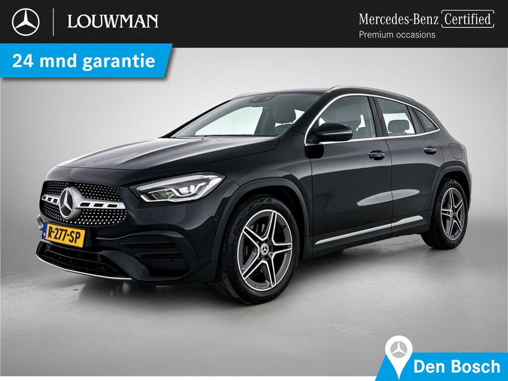 Mercedes-Benz GLA 200 AMG line | Trekhaak | Alarm scm 3 | Dodehoek assistent | Stoelverwarming | Achteruitrijcamera | Spiegel pakket Inclusief 24 maanden Mercedes-Benz Certified garantie voor Europa.