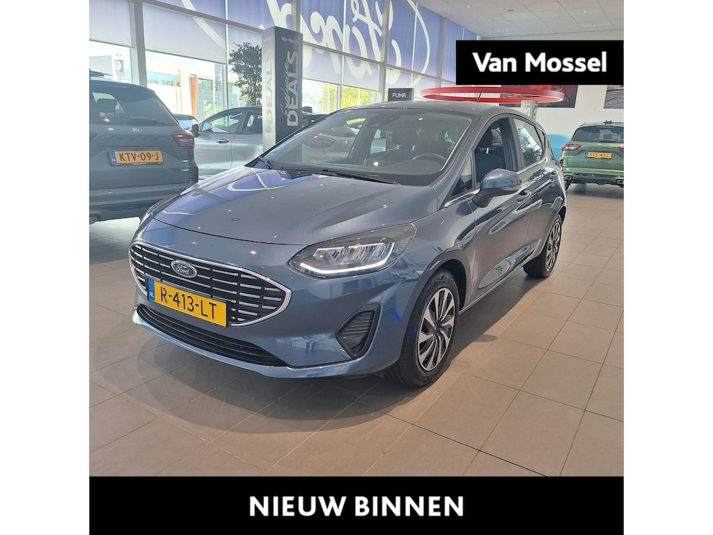 Ford Fiesta 1.0 EcoBoost Titanium | Apple Carplay/Android Auto | Verwarmbare Voorstoelen/Stuurwiel/Voorruit | Cruise Control |