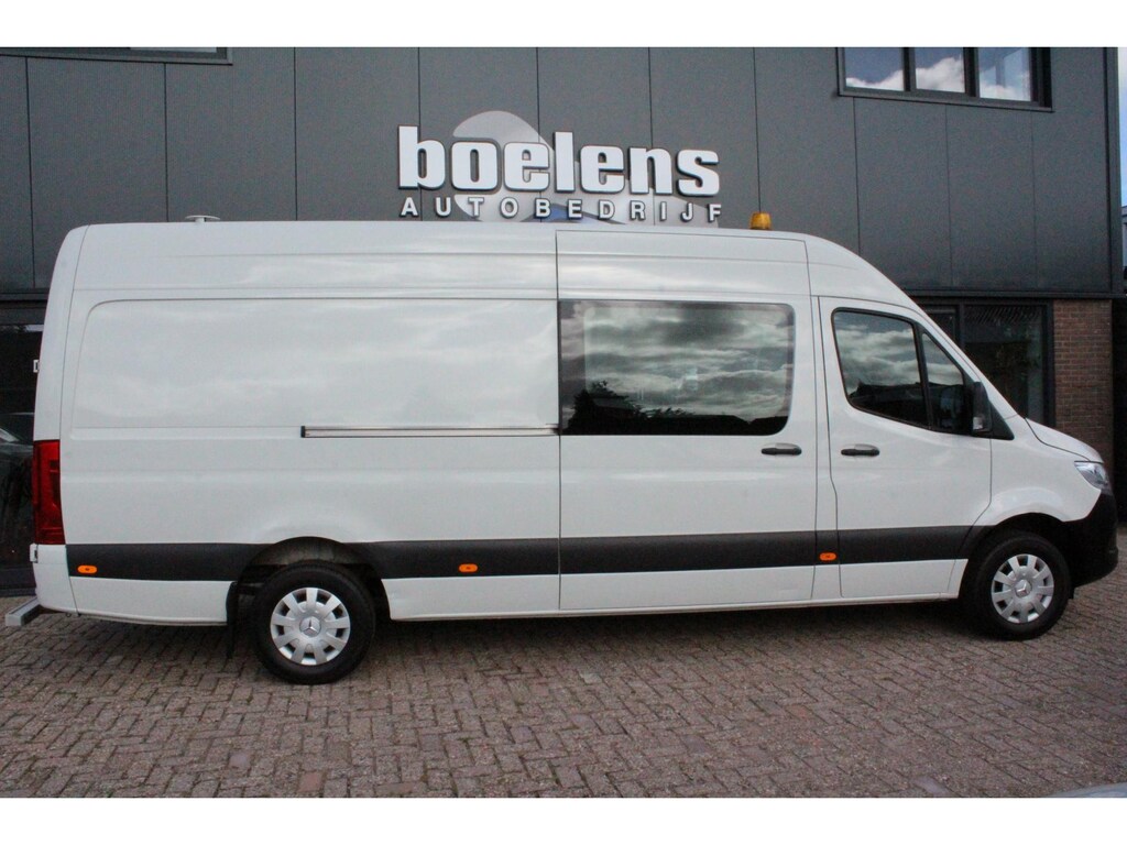 Mercedes-Benz Sprinter 314 2.2 CDI L4H3 DC EURO VI-D | TREKHAAK | NAVIGATIE | CRUISE | CLIMA | CARPLAY | NAVIGATIE | LEDER | CPV |