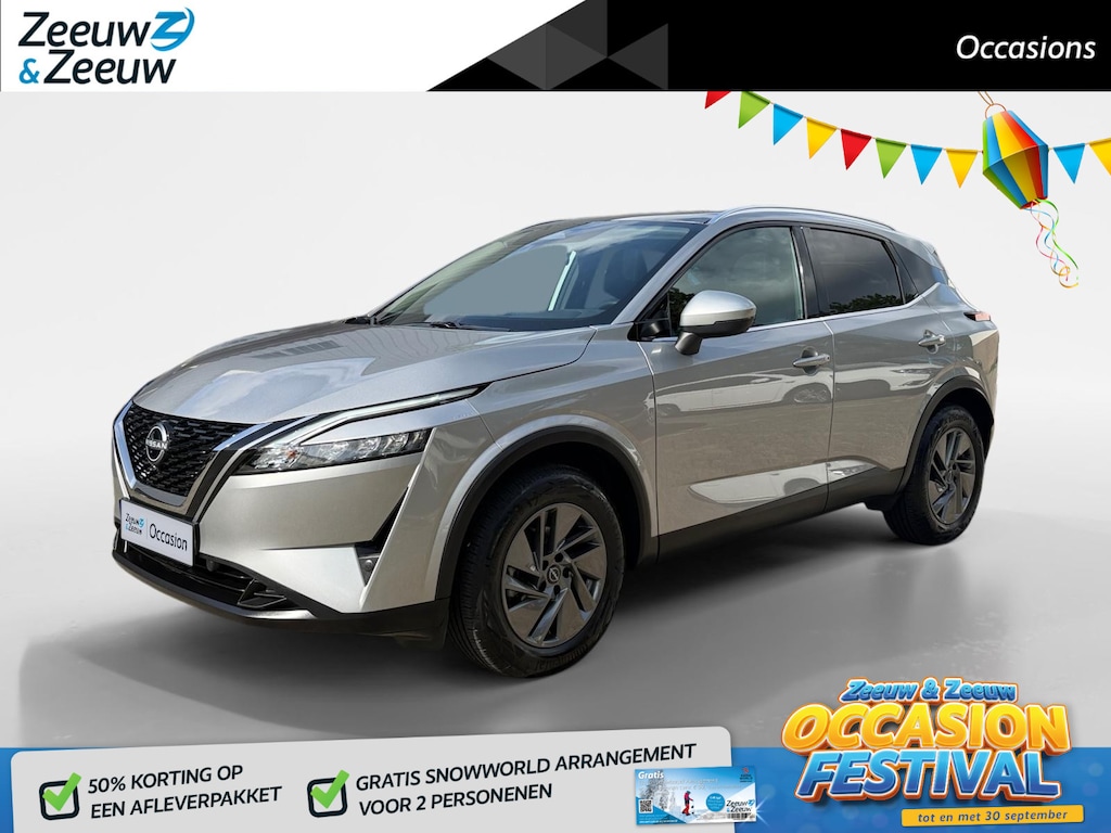 Nissan Qashqai 1.3 MHEV Acenta | TREKHAAK | CLIMATE | PANO DAK | ACHTERUITRIJCAMERA | CARPLAY |