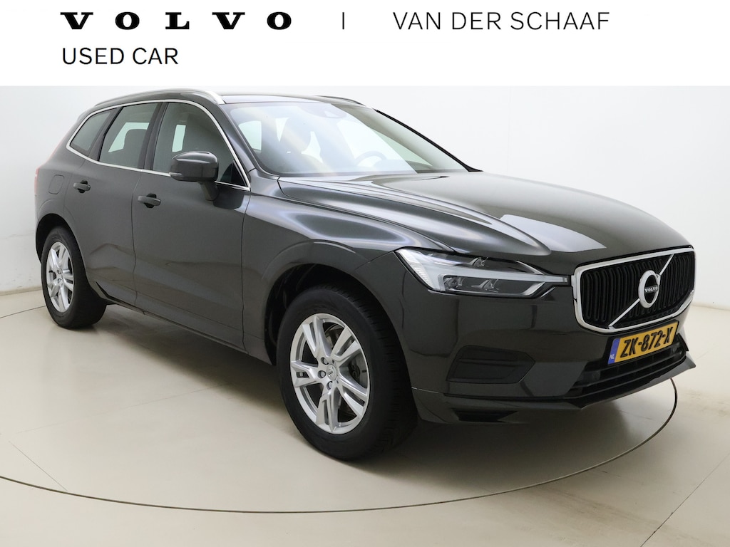 Volvo XC60 T5 251pk Automaat Momentum Pro / Stoelverwarming / Trekhaak / Leder / Zittingverlenger / AppleCarplay / PDC + Camera / lane Keeping Aid / Elektr. Achterklep / 18'' /