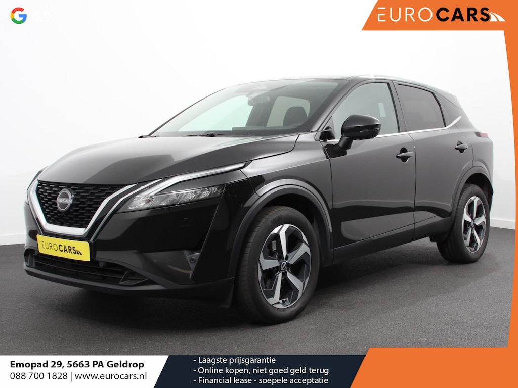 Nissan Qashqai 1.3 MHEV Xtronic N-Connecta Navigatie Climate Control Camera 360 Led Verwarmde voorstoelen Stuurwiel verwarmd Adaptieve Cruise Control Lichtmetalen Velgen