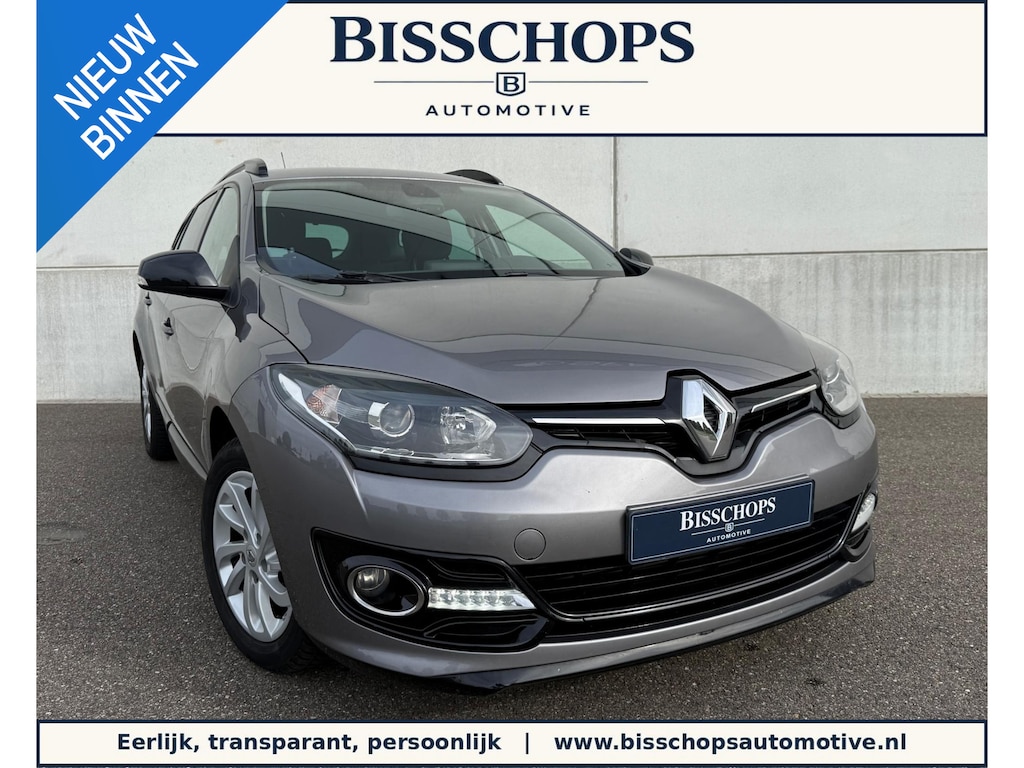 Renault Megane Estate 1.2 TCe Limited | Multimedia | Cruise control |  Navigatie | Nieuwe APK | Stoelverwarming | Goed onderhouden