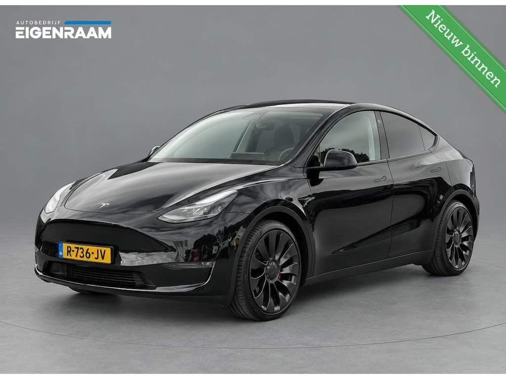 Tesla Model Y Performance AWD 75kWh | SOH 89,6% | Panoramadak | Adaptive Cruise Control | Leder | Rijklaarprijs