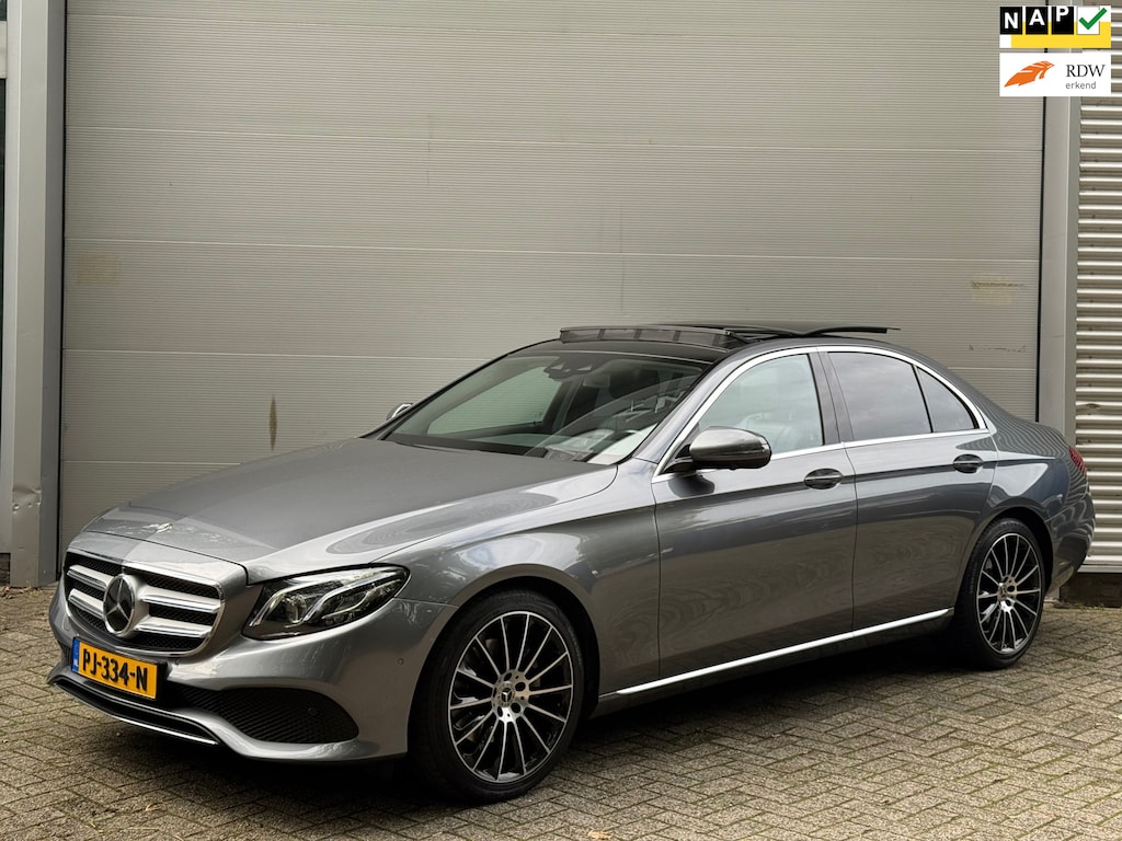 Mercedes-Benz E-klasse 250 Premium Plus l Pano l Headup l Burmester l Memory l Virtual l ACC & lane l 360 Camera l Volleder l