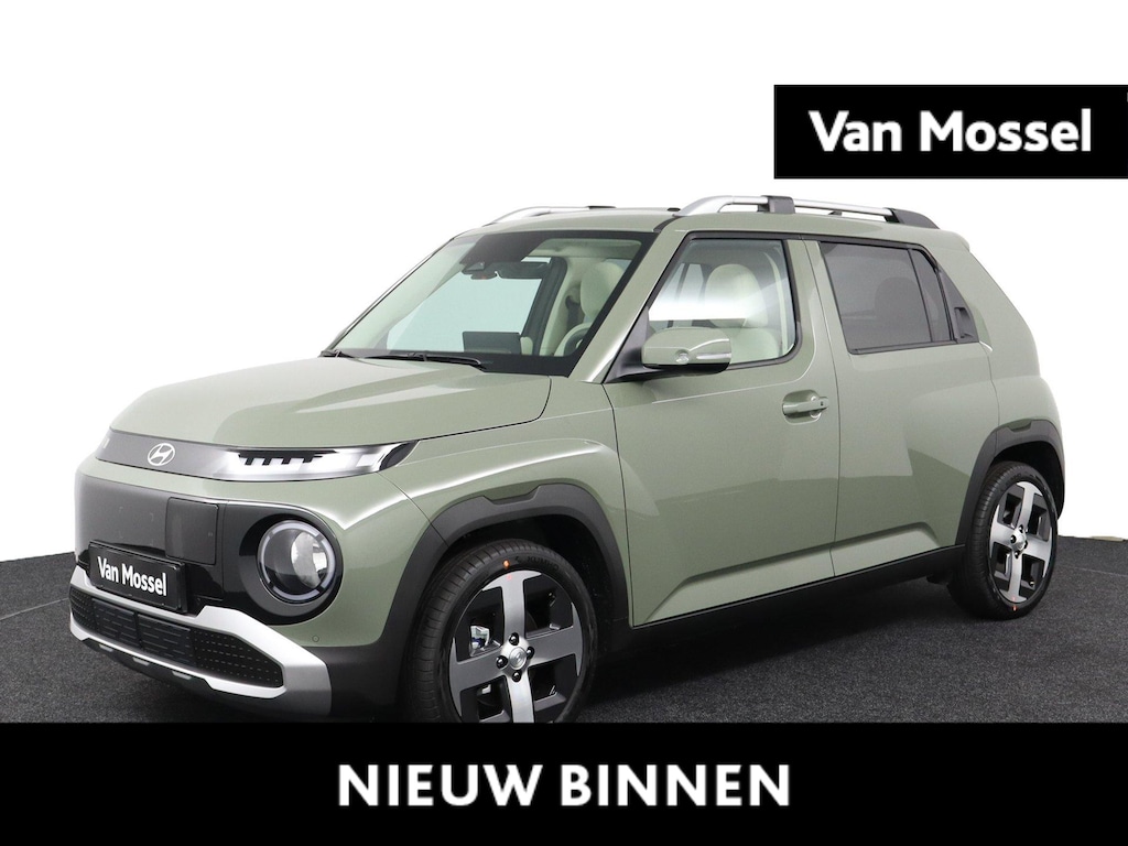 Hyundai Inster Pulse Advanced 42 kWh | Uit Voorraad Leverbaar | Apple Carplay/Android Auto | Stoelverwarming | Stuurverwarming | Panorama Dak | Lichtmetalen Velgen 17'' | ACTIEPRIJS, VRAAG NAAR DE VOORWAARDEN |