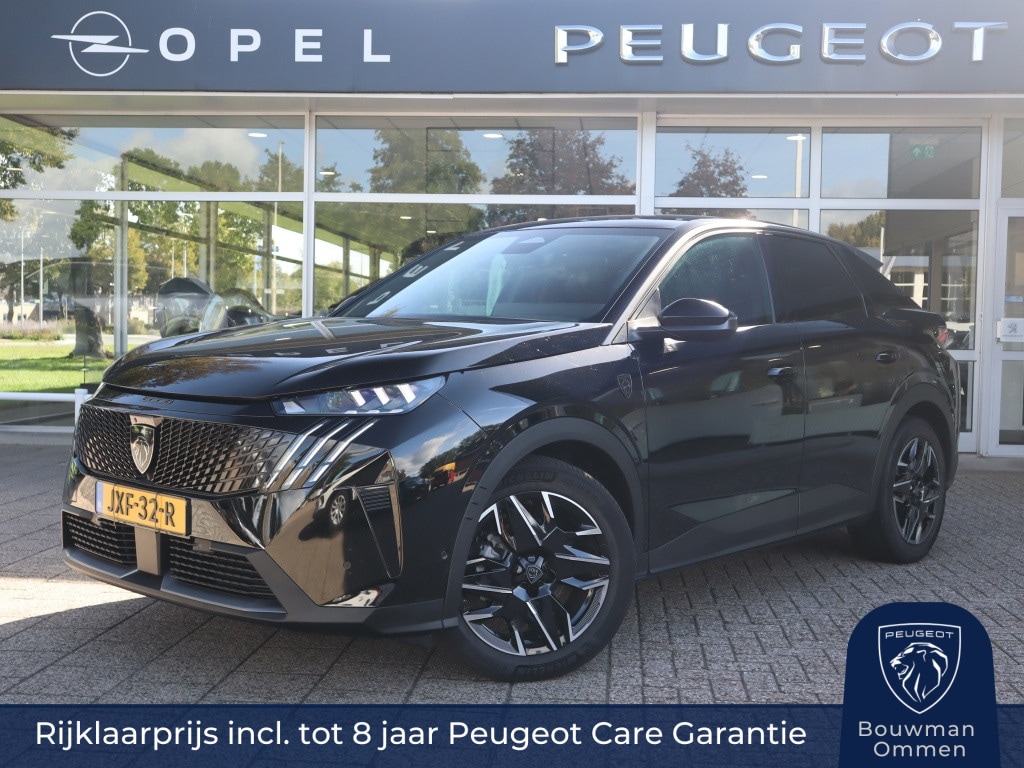 Peugeot 3008 SUV GT HYBRID 145pk e-DCS6 automaat, Rijklaarprijs, 360° Camera Adaptieve cruise control Elektrisch bedienbare achterklep
