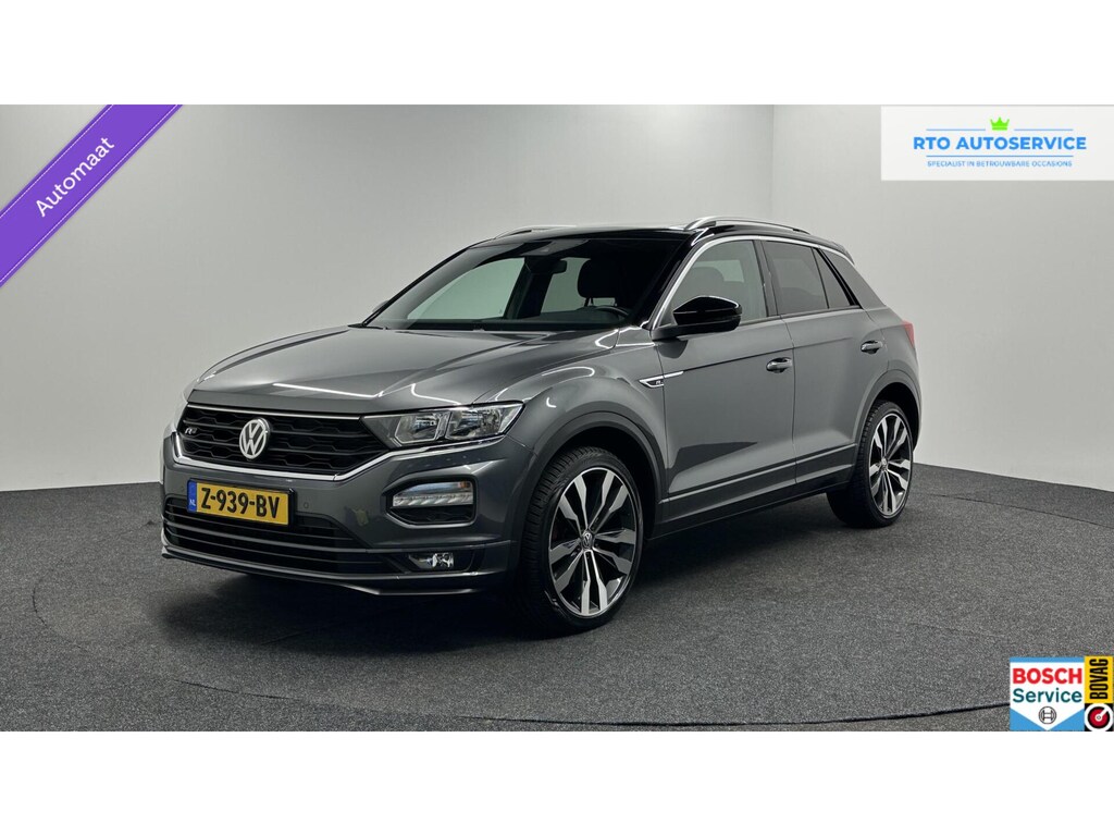 Volkswagen T-Roc 1.5 TSI Sport NAVI CAMERA PANO TREKHAAK CARPLAY ECC ADAPTIEF CRUISE.